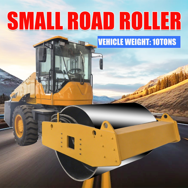 A 10-ton road roller
